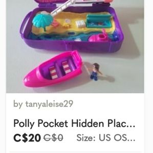 Polly pocket hidden place,